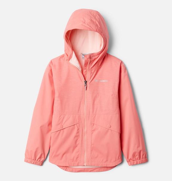 Columbia Rainy Trails Fleece Jacket Orange For Girls NZ53792 New Zealand